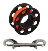 XS Scuba 100' Finger Spool with SS Clip
