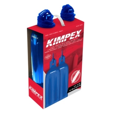 Kimpex Kimpex Inflatable Vinyl Fender 5.5 X 20' W/Rope BLUE