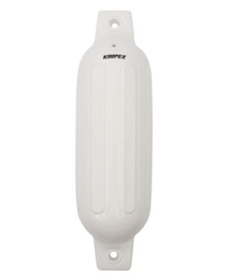 Kimpex Inflatable Vinyl Fender 4.5"X16" (WHITE)