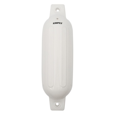 Kimpex Kimpex Inflatable Vinyl Fender 4.5"X16" (WHITE)