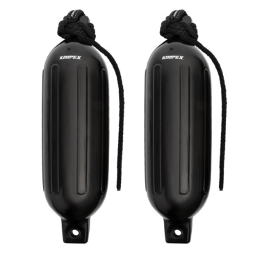 Kimpex Kimpex Inflatable Vinyl Fender 5.5'' X 20'' W/Rope (2PK)
