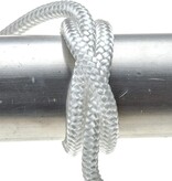Land N Sea Fend Line WHITE BRD 1PR 1/4x6F