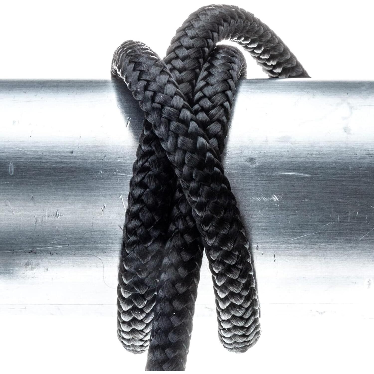 Land N Sea Fend Line BLK BRD 1PR 1/4x6F