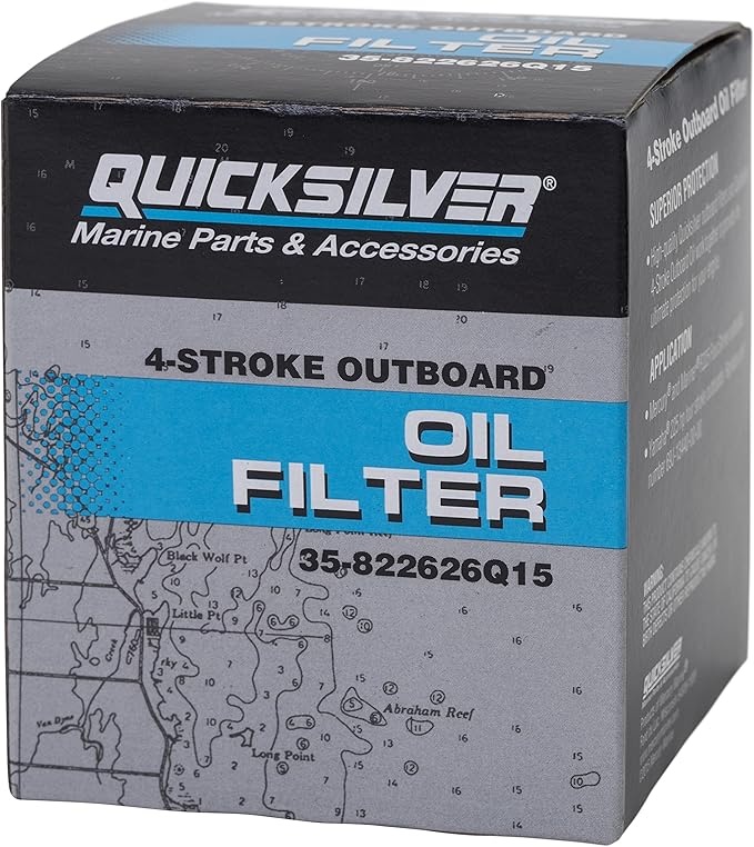 Mercury/Quicksilver Mercury/Mariner O/B Oil Filter - 710-35-822626Q15