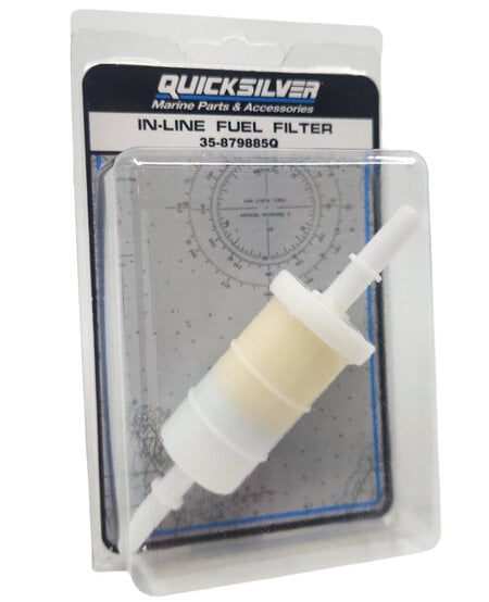 Quick Silver In-Line Fuel Filter 40-300 HP4STR