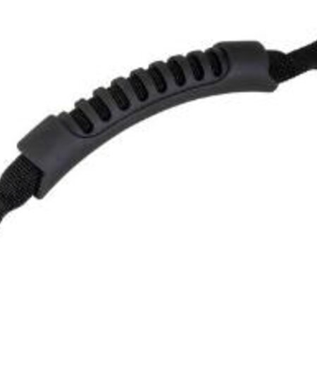 Black Nylon Webbing Handle With End Caps