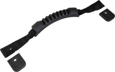 Seadog Black Nylon Webbing Handle With End Caps
