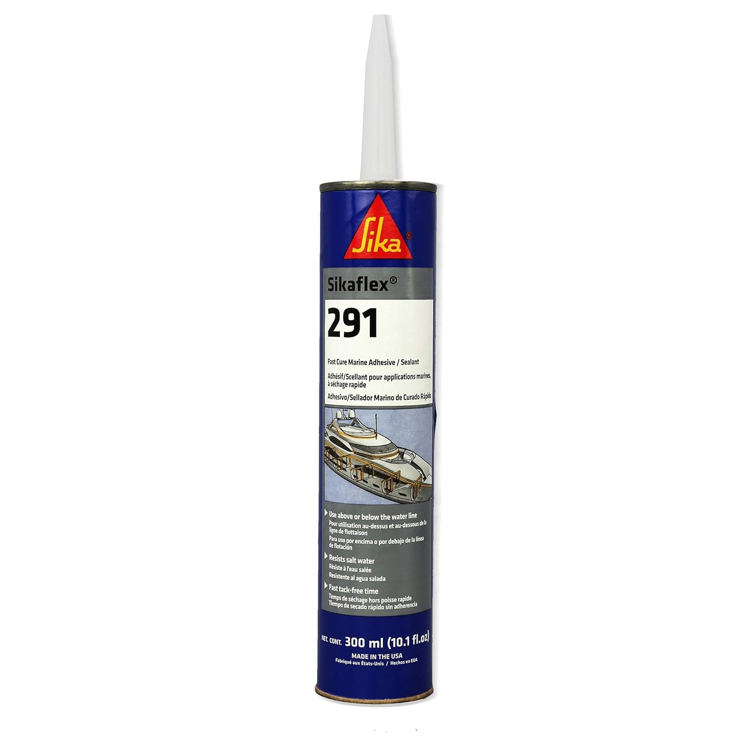 Land N Sea Sikaflex Marine Adhesive White - 291