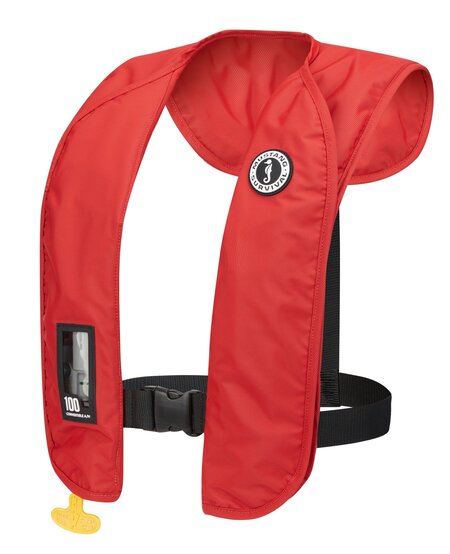 Mustang Survival MIT 100 Inflatable PFD - Automatic (Red)