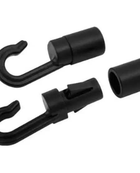 SeaDog Open Bungee Hook/ With Sleeve  1/4" Cord Only