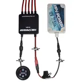 Yak Power YP-BTP12FPV 12” Battery Terminal Connector with SAE to FPV Battery Connector