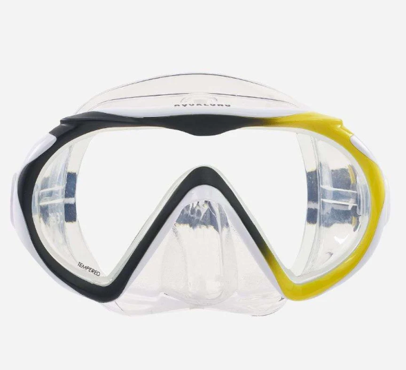 Aqua Lung Aqua Lung Compass SN Transparent Mask Black /Yellow