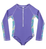 Level Six Level Six Youth Long Sleeve Swimsuit