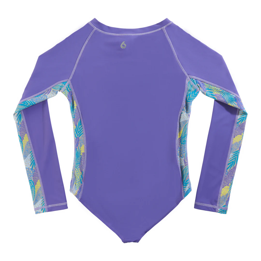 Level Six Level Six Youth Long Sleeve Swimsuit