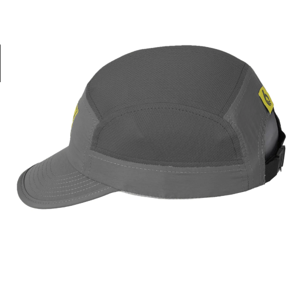 Level Six Poly Five Panel Hat - Charcoal