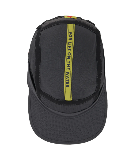 Level Six Poly Five Panel Hat - Charcoal