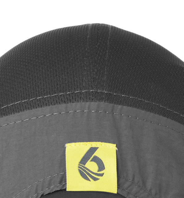 Level Six Poly Five Panel Hat - Charcoal