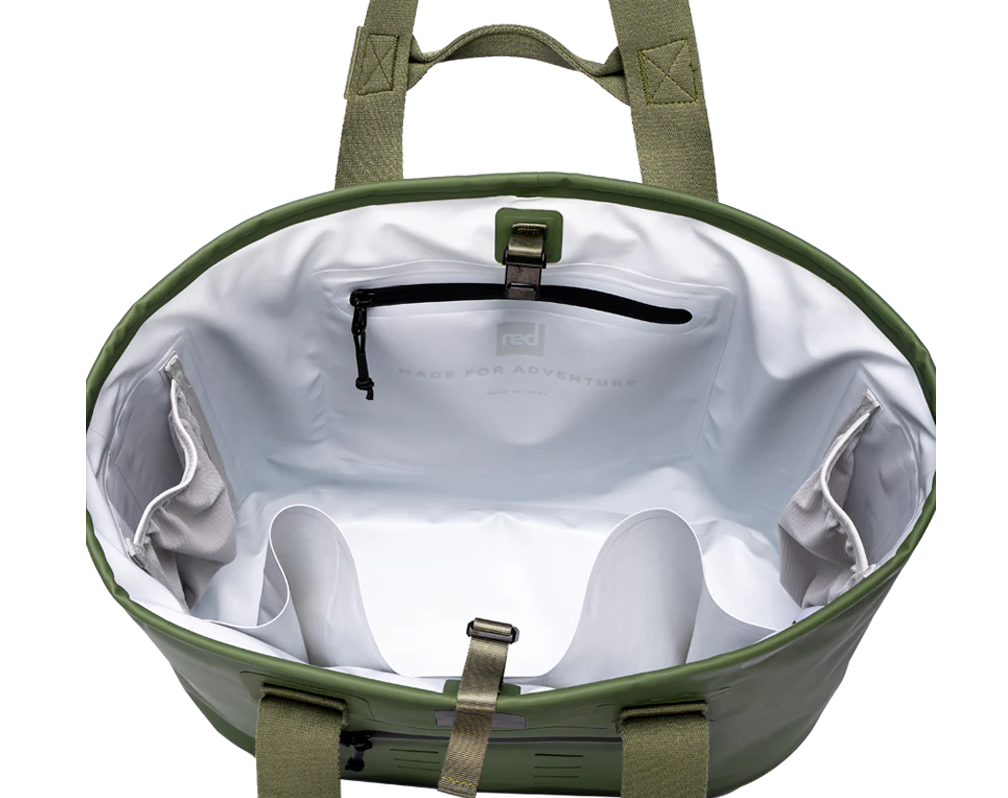 Red Paddle Co Waterproof Tote Bag - Olive Green