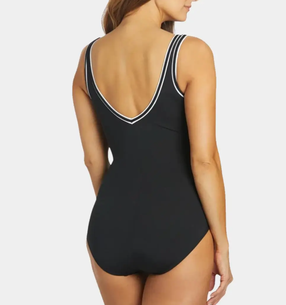 FINZ Ladies V-Neck & V-Back 1-pc