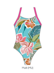 FINZ Ladies Tahiti Cross Back 1pc