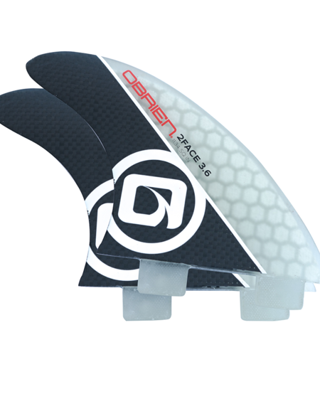 O'Brien 2 Face Wakesurf Fin Kit