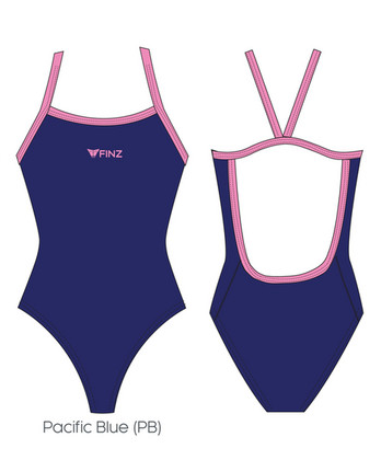 FINZ Ladies Solid Back Bind 1pc