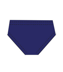 FINZ Ladies Ruched Wide Side Bottom