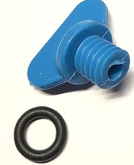 Blue Plastic Drain Plug - Mercruiser