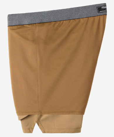 O'Neill O'neill Perform Light Lined Elastic Waist Short 17"