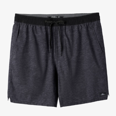 O'Neill Men;s Perform Light Lined Elastic Waist Short 17"