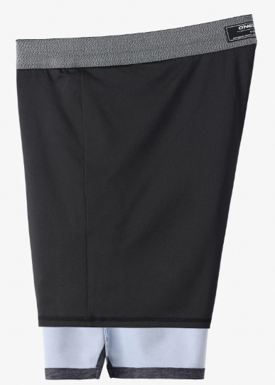 O'Neill Men;s Perform Light Lined Elastic Waist Short 17"