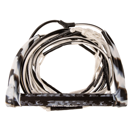 Ronix Recon 30ft/7 Section Surf Rope With Handle - Snow Camo