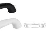 Sea Dog Grab Handle PVC (White) 9 3/4"