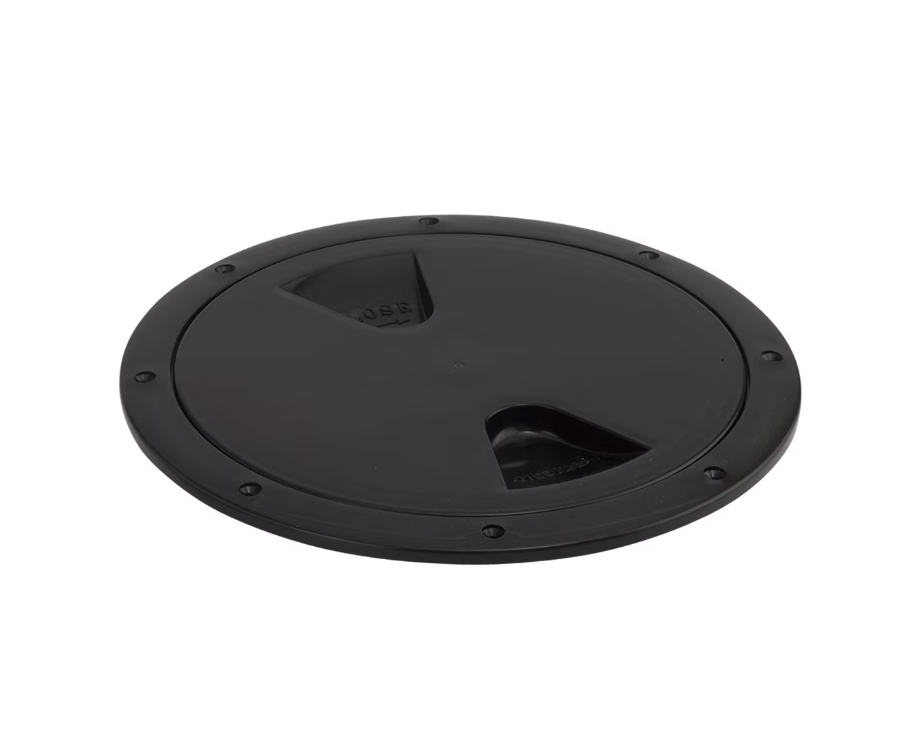 Sea-Dog Line DECK PLATE- SCREW OUT 6IN BLK