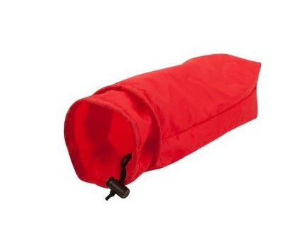 DECK PLATE BAG - RED 6" X 12