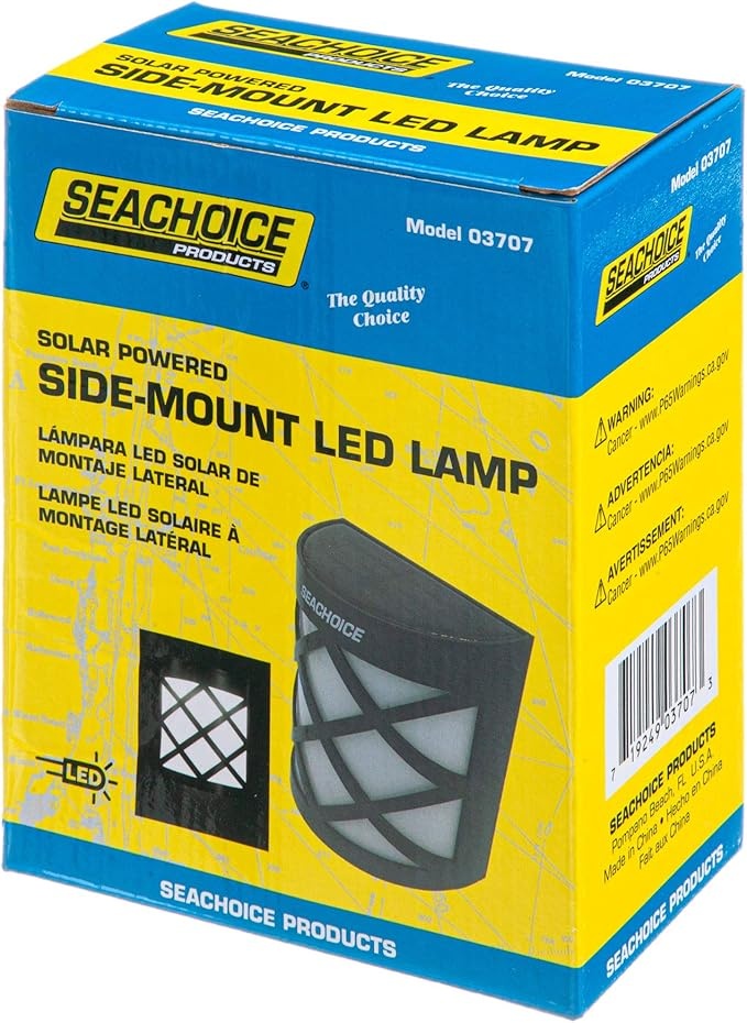 Land N Sea Solar Side Mount Warm WHT LED