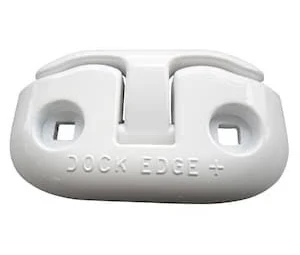 Dock Edge Flip-Up Cleat - White