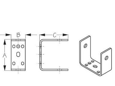 Rudder Gedgeon Bracket