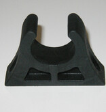 Seadog Black Rubber - Pole Clip 1-7/16