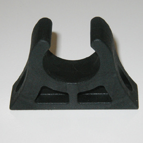 Seadog Black Rubber - Pole Clip 1-1/2"