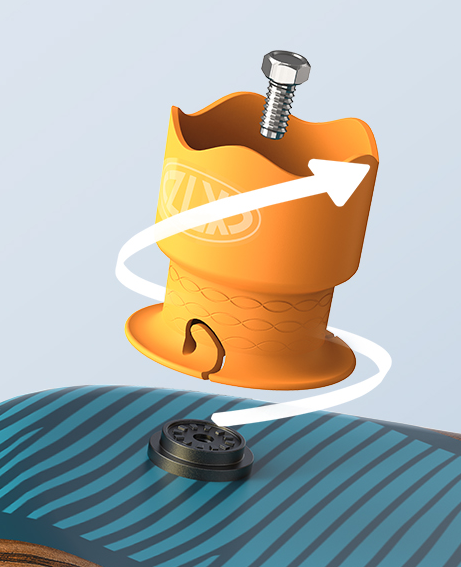 ZLX ZLX Paddleboard Kayak Bungee Cup Holder