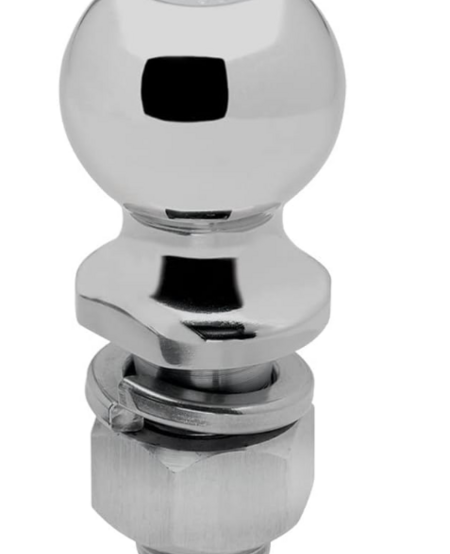 HITCHBALL 2"X1"X2-1/8"CHROME