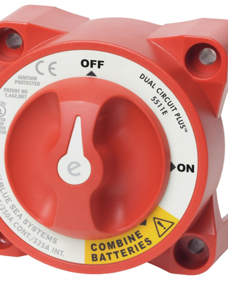 Battery Switch Dual Circuit 3 Pos