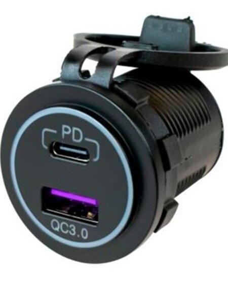 Sea Dog USB 3.0 & USB-C Power Socket