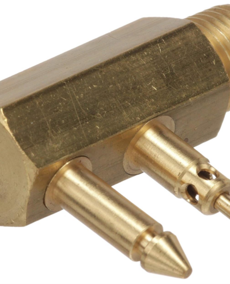 Deluxe Fuel Connector For BRP/Evinrude/Johnson, Brass - Male Tank Fitting 1/4" NPT