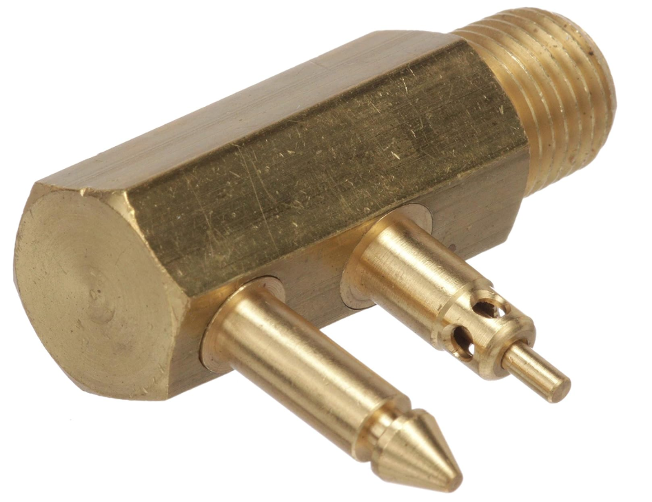 Seachoice Deluxe Fuel Connector For BRP/Evinrude/Johnson, Brass - Male Tank Fitting 1/4" NPT