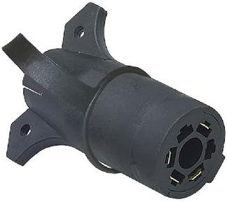 Seachoice 7 Way to 4 Flat Trailer Adapter with test lights.