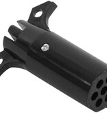 Seachoice 7 Way Adapter Round  Pin Auto to 4 Flat