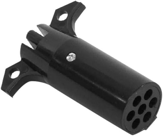 Seachoice 7 Way Adapter Round  Pin Auto to 4 Flat