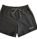 FINZ Finz Men's Beach Shorts-Stripes-Black/Spruce